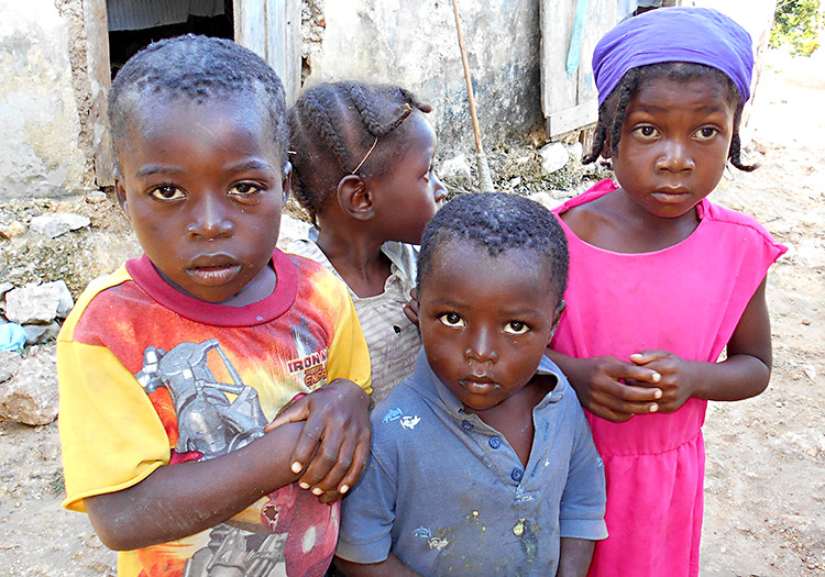 A Famine Upon The Land In Haiti - Love A Child