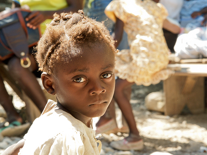 21. Haitian girl