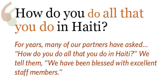 Love A Child Haitian Staff