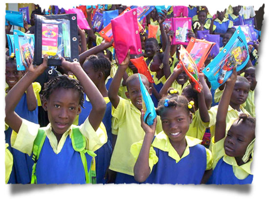 Your gift pack will make such a difference in life of a child in Haiti.