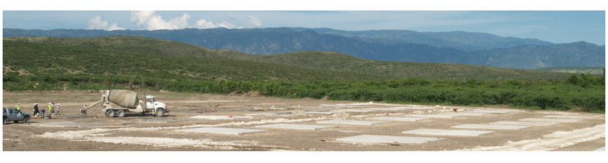 Future grounds of Miracle Village - our village of new homes for Haitians following the Earthquake.