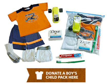 Donate a Boys pack for a needy child in Haiti here. 