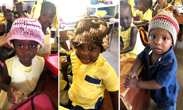 Knitted Hats for Haitian Children:  1-18-19  2:00 PM