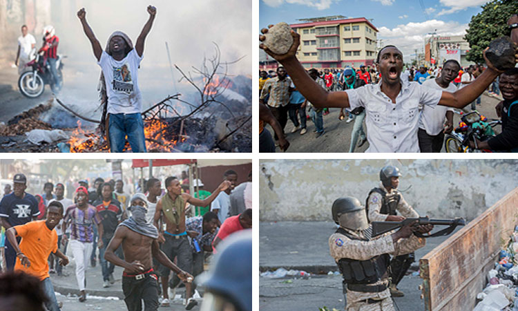 UPDATE CRISIS IN HAITI:  2-14-19 12:30 PM