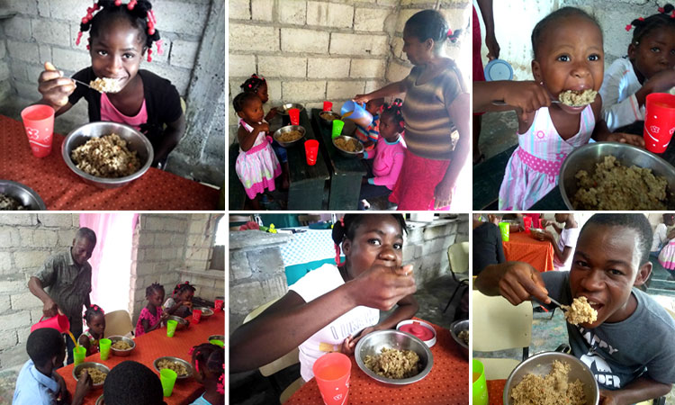 Feeding the Children in Haiti: 2-1-19  10:50 AM