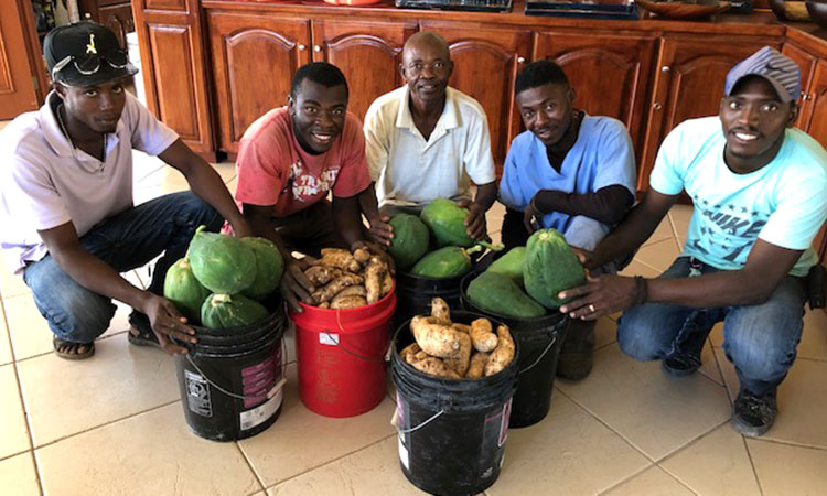 Food from our Agricultural Training Center: 2-5-19  10:00 AM