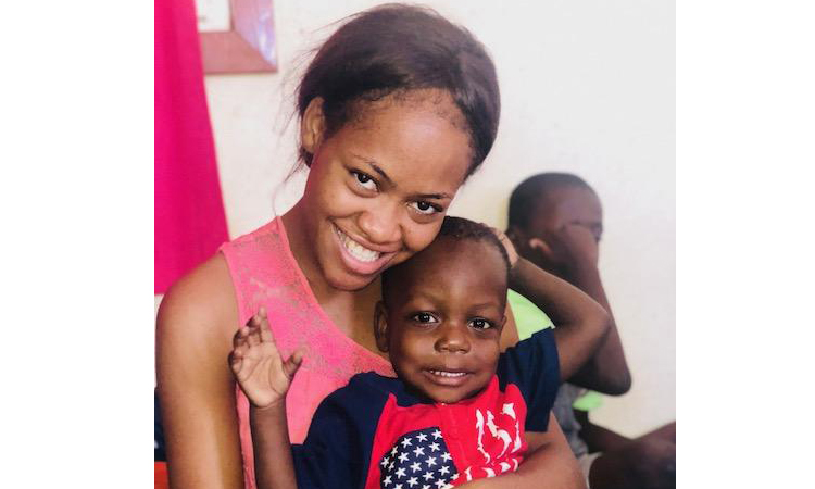 Stephanie helps with the little boys: 2-18-19 6:50 PM
