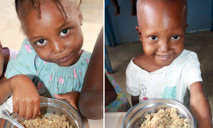 Feeding Children in Haiti:  2-9-19  8:00 AM