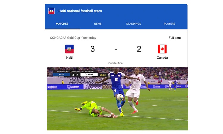 Go Haiti!