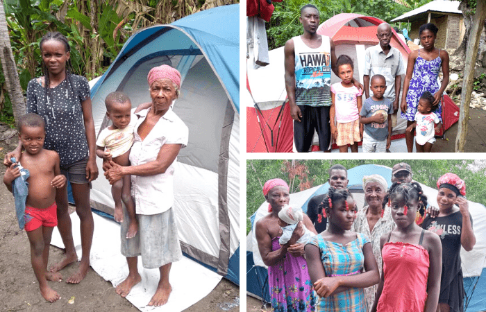 More Tent Distribution Updates