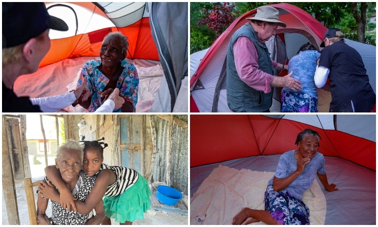Tents for Widows and Grandmas