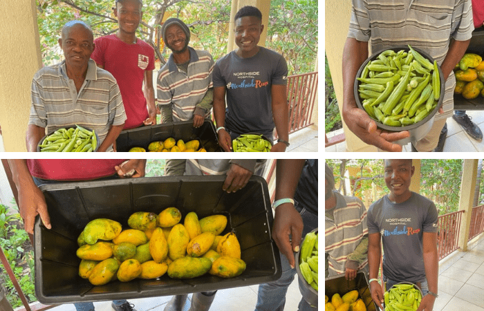 Fresh Mangoes and Okra!