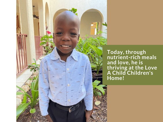Kenzy - After Malnutrition Center Care from Love A Child in Haiti