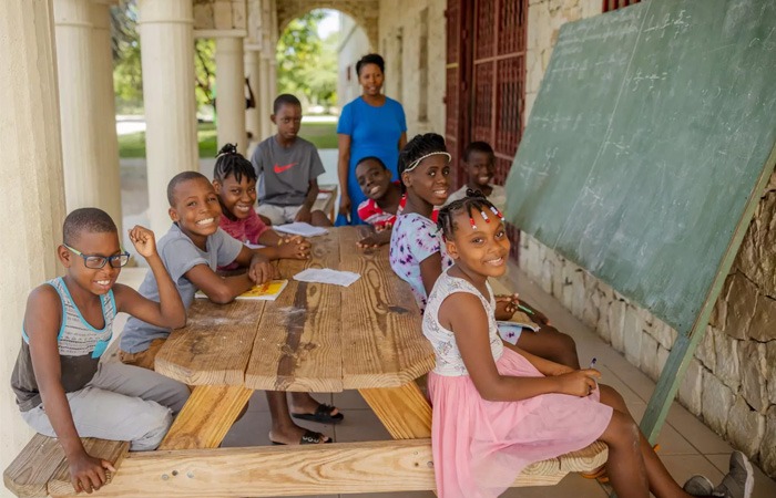 A great deal of importance is placed on gettng homework done, and the children are given all the help they need by staff members and their older “siblings.” A great deal of importance is placed on gettng homework done, and the children are given all the help they need by staff members and their older "siblings."