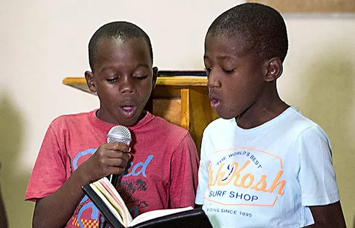 Our children are taught how important it is to develop a personal relationship with God. Led by the older children, services are held every night. Our children are taught how important it is to develop a personal relationship with God. Led by the older children, services are held every night.